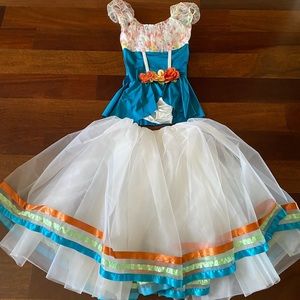 2 ballet flower tutus